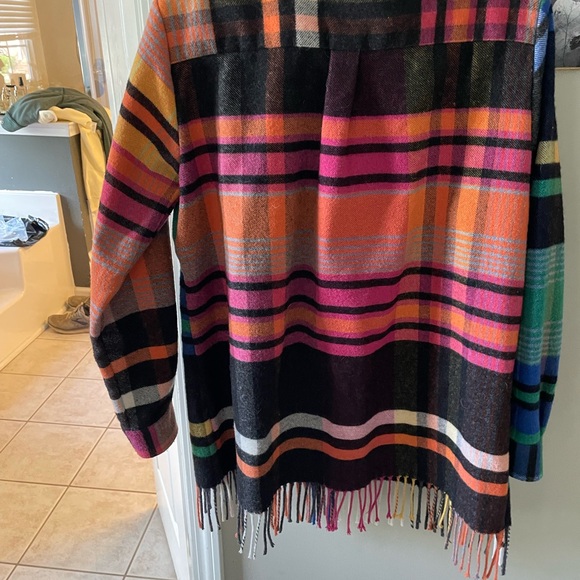 Vilagallo Coat - Multicolored. fits like a medium. - Picture 3 of 4